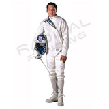 RF PBT Mens Inox, Washable Electric Sabre Jacket, Lame - Radical Fencing: the Best Fencing Equipment